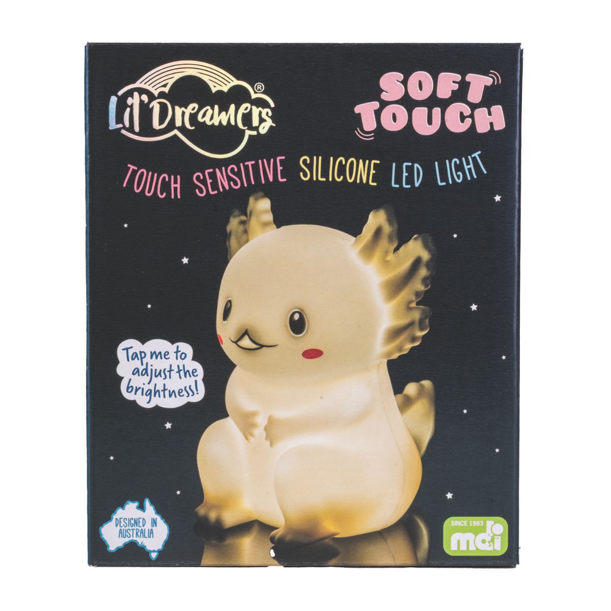 Lil' Dreamers Axolotl Soft Touch LED Light-1984023728341782530