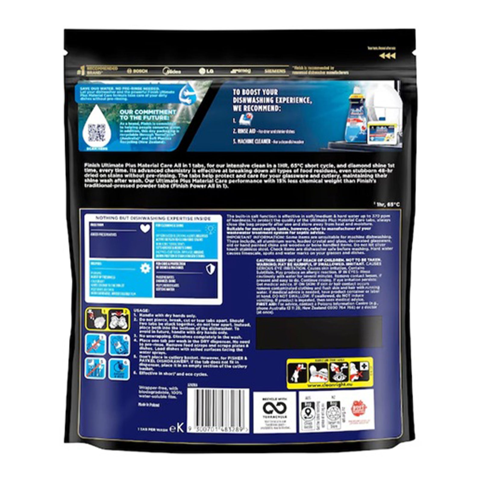 Finish Ultimate Plus 217 Dishwasher Tablets-1973194176795381761