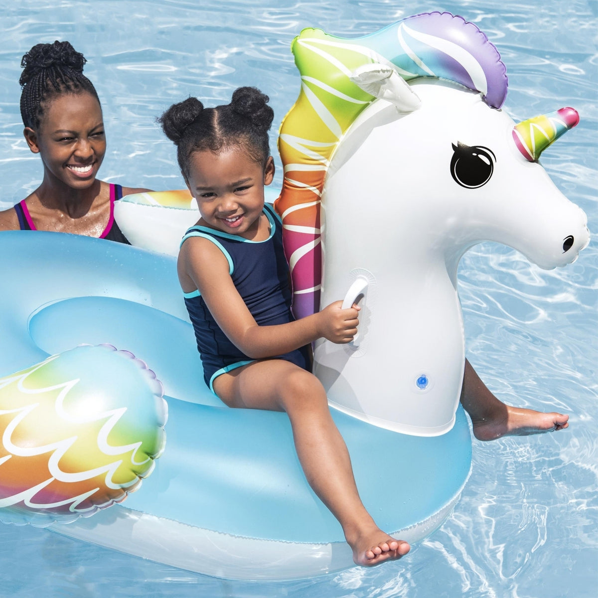 Bestway Fantasy Unicorn Inflatable Ride On-2109799585256509444