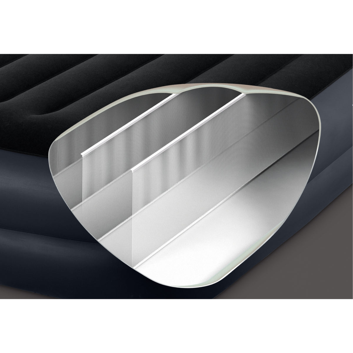 Intex Queen Pillow Rest Raised Airbed W/ Fiber-Tech-2050056776224739332