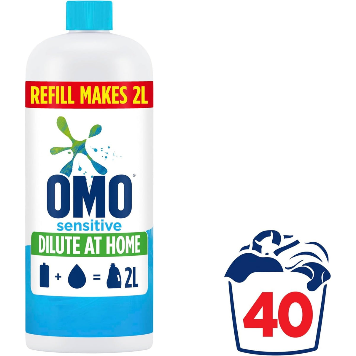 OMO Sensitive Laundry Liquid 665mL x4-2050056866611990534