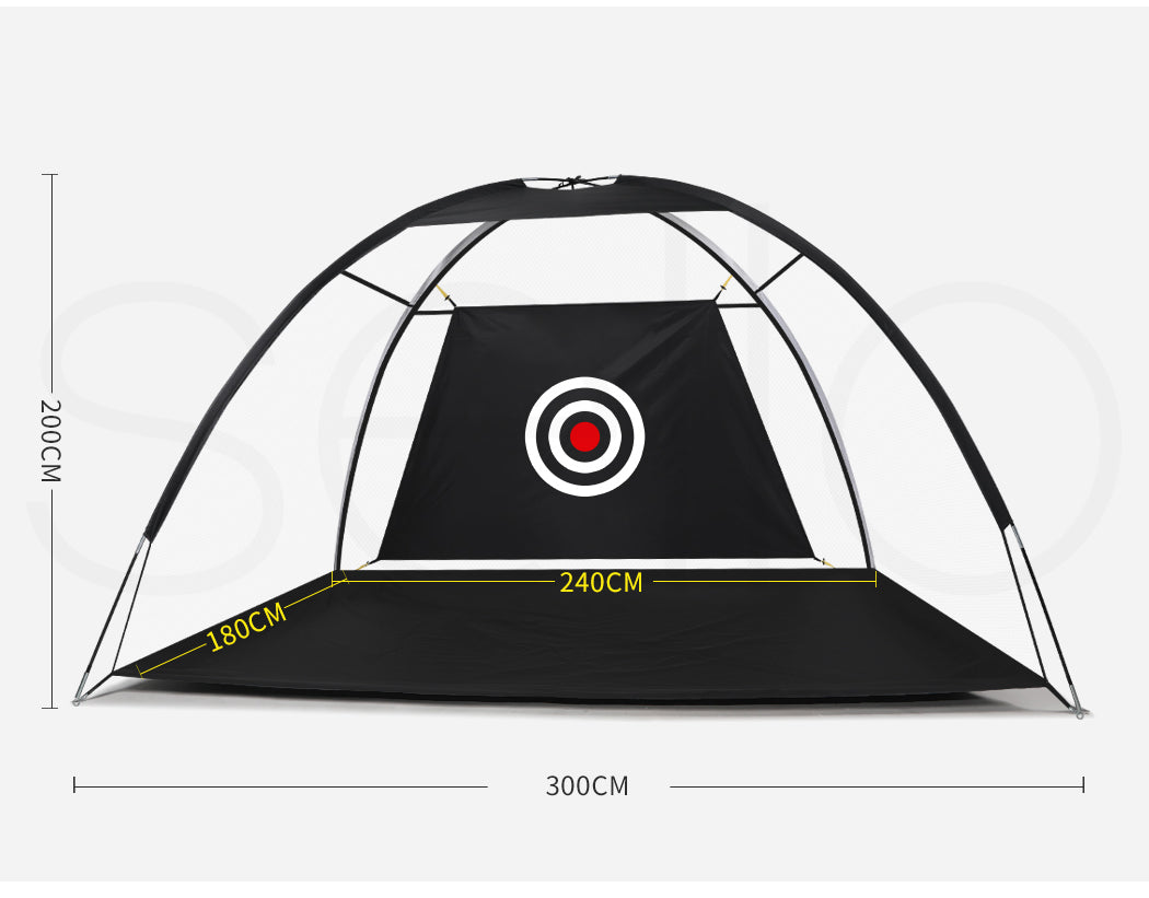 Centra 3M Golf Practice Net Hitting Black-1910113074258513922