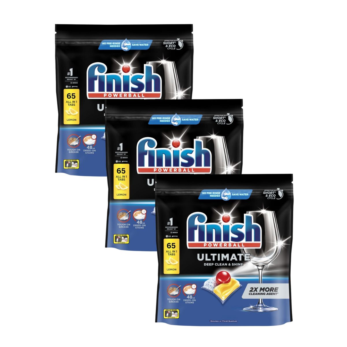 Finish Ultimate Lemon x 195 Dishwasher Tablets-1996009959187419136