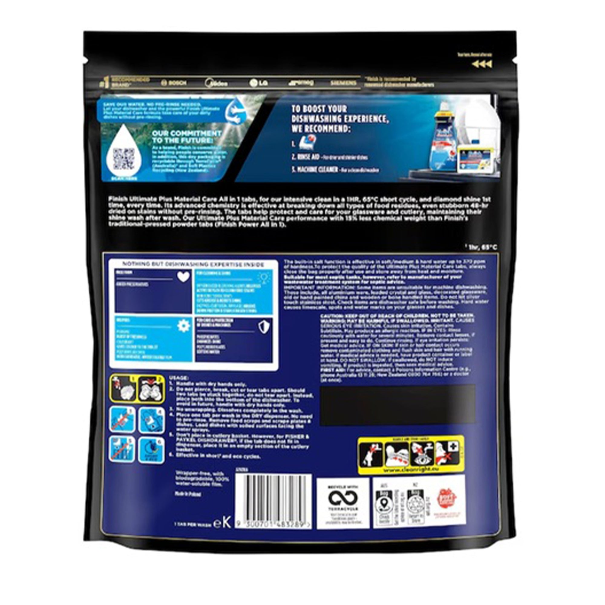 Finish Ultimate Plus x 31 Baking Soda Dishwasher Tablets-1996009958340169729