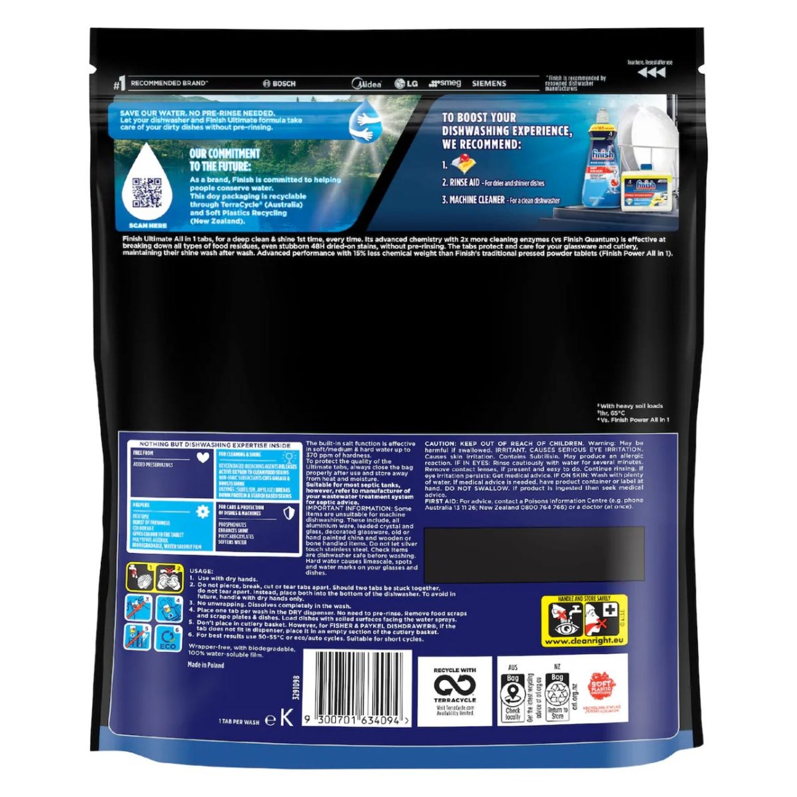 Finish Ultimate x 340 Dishwasher Tablets-1996009960668008449