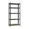 2x 5 Tier Storage Shelving Rack 180cm Heavy Duty Garage Warehouse Black