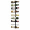 Artiss Wall Mounted Wine Rack – 9‑Bottle Metal Storage, Black, Space‑Saving