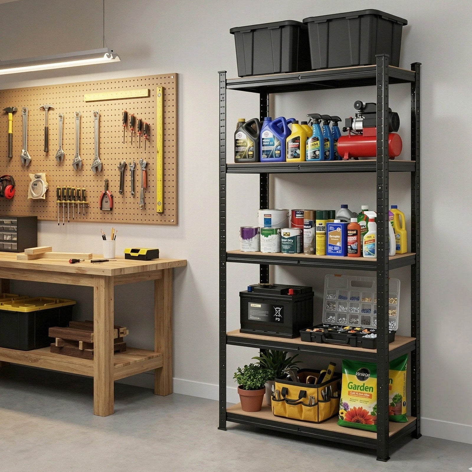 Garage Shelving 1.5X0.7m Warehouse Shelves Storage Rack Pallet Racking