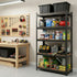 Garage Shelving 1.6X0.8m Warehouse Shelves Storage Rack Pallet Racking Black