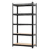 Garage Shelving 1.6X0.8m Warehouse Shelves Storage Rack Pallet Racking Black