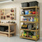 Garage Shelving 1.6X0.8m Warehouse Shelves Storage Rack Pallet Racking Yellow