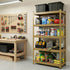 Garage Shelving 1.6X0.8m Warehouse Shelves Storage Rack Pallet Racking Yellow