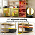 Garage Shelving 1.6X0.8m Warehouse Shelves Storage Rack Pallet Racking Yellow