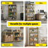 Garage Shelving 1.6X0.8m Warehouse Shelves Storage Rack Pallet Racking Yellow