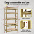 Garage Shelving 1.6X0.8m Warehouse Shelves Storage Rack Pallet Racking Yellow