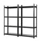 Garage Shelving 2‑Pack – 4‑Tier Steel Racks, 200kg/Tier, 180×40×180cm