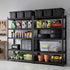 Garage Shelving 2‑Pack – 5‑Tier Steel Racks, 150kg/Tier, 120×50×183cm