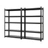Garage Shelving 2‑Pack – 5‑Tier Steel Racks, 150kg/Tier, 120×50×183cm