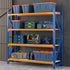 2Mx2M Garage Shelving Warehouse Rack Pallet Racking Storage Shelf Blue