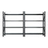 Giantz 4Mx2.4M Garage Shelving Warehouse Rack Black