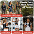 5kg Weighted Vest Men Women, Reflective Running Vest with Armband Pouch