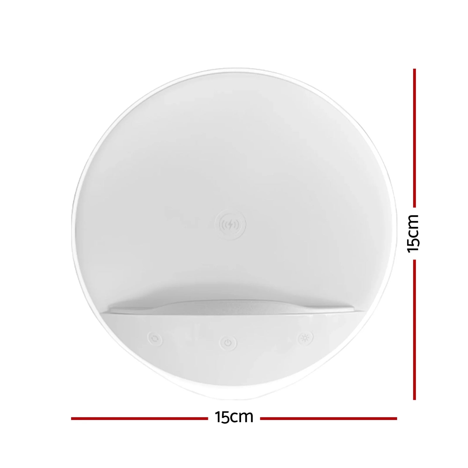 Bedside Lamp with Wireless Charger and Phone Holder Touch
