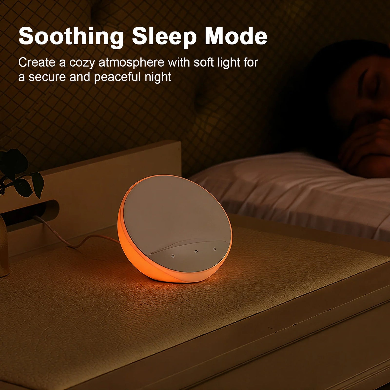 Bedside Lamp with Wireless Charger and Phone Holder Touch