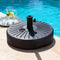 Outdoor Umbrella Base Weight Round Plastic Pole Holder 30-48mm Beach