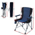 Weisshorn Camping Chair Folding Outdoor Portable Seat Lightweight Beach Picnic Fishing Capacity 120KG Navy Blue