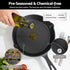 Cast Iron Fry Pan Set – 4‑Piece, 14–24cm, Dual Spouts, All Stovetops