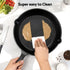 Cast Iron Fry Pan Set – 4‑Piece, 14–24cm, Dual Spouts, All Stovetops
