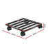 Plant Caddy Set of 3 – Heavy‑Duty Rolling Pot Trolleys, 32cm, Indoor/Outdoor