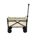 Garden Cart Folding Trolley Camping Wagon Barrow Outdoor Beach Beige