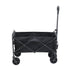Garden Cart Folding Trolley Camping Wagon Barrow Outdoor Beach Black