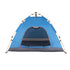 Auto Pop Up Tent – 2–3 Person, 210D Oxford, PU3000, Blue