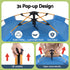 Auto Pop Up Tent – 2–3 Person, 210D Oxford, PU3000, Blue