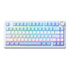 SOLAKAKA A75 Wireless Mechanical Keyboard 75% Gasket Hot-Swap RGB Knob Blue