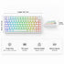 SOLAKAKA A75 Wireless Mechanical Keyboard 75% Gasket Hot-Swap RGB Knob White