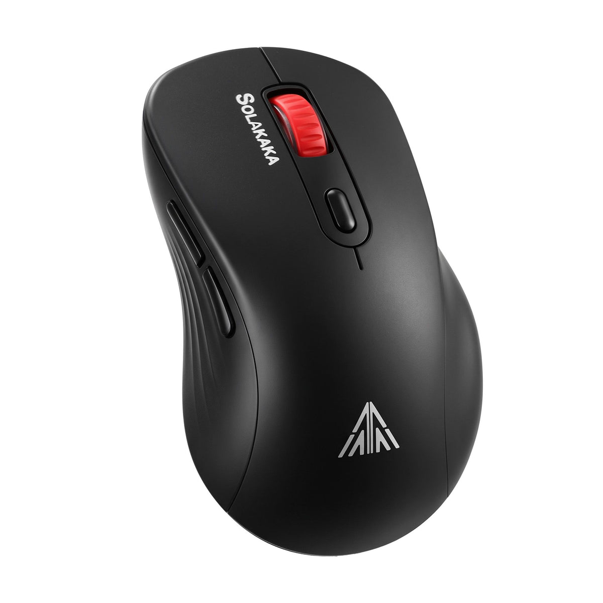 SOLAKAKA SM66 Silent Wireless Mouse Bluetooth 2.4GHz Multi-Device 4200 DPI Black