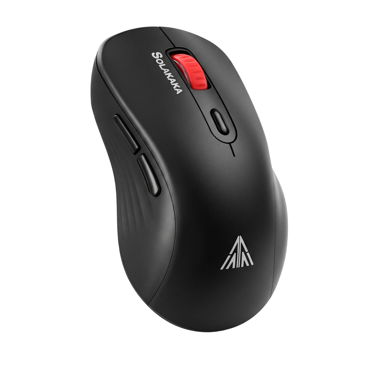 SOLAKAKA SM66 Silent Wireless Mouse Bluetooth 2.4GHz Multi-Device 4200 DPI Black