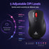 SOLAKAKA SM66 Silent Wireless Mouse Bluetooth 2.4GHz Multi-Device 4200 DPI Black