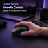 SOLAKAKA SM66 Silent Wireless Mouse Bluetooth 2.4GHz Multi-Device 4200 DPI Black