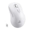 SOLAKAKA SM66 Silent Wireless Mouse Bluetooth 2.4GHz Multi-Device 4200 DPI White