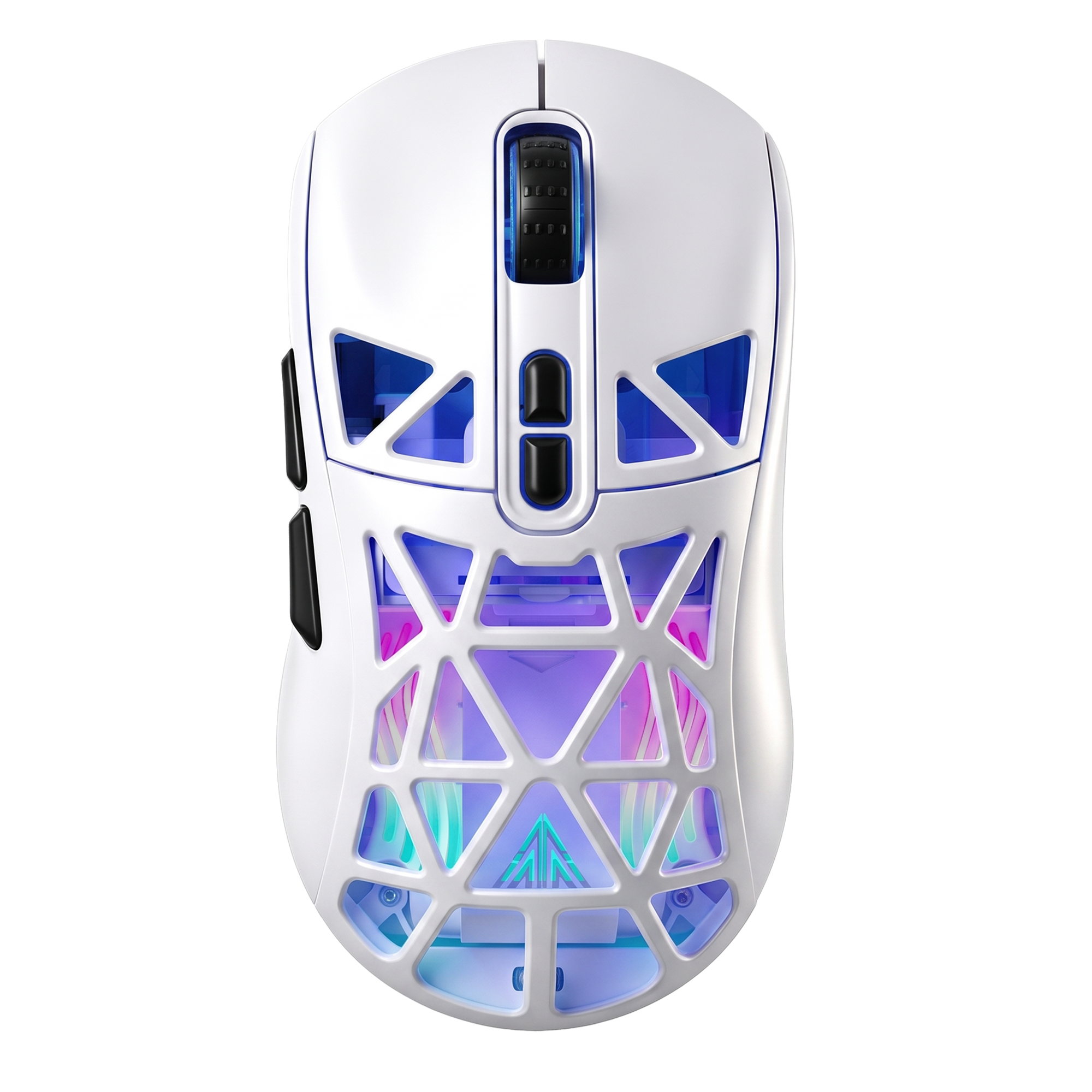 SOLAKAKA SM802 Pro Wireless Gaming Mouse Tri-Mode RGB 24000 DPI Hot-Swap White