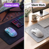 SOLAKAKA SM802 Pro Wireless Gaming Mouse Tri-Mode RGB 24000 DPI Hot-Swap White