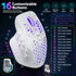 SOLAKAKA Wireless MMO Gaming Mouse 16 Buttons Bluetooth 24000 DPI RGB