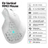 SOLAKAKA E9 Vertical MMO Gaming Mouse Tri-Mode 36000 DPI Ergonomic