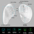 SOLAKAKA E9 Vertical MMO Gaming Mouse Tri-Mode 36000 DPI Ergonomic
