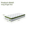 King Single 30cm Hybrid Mattress Cooling Gel Memory Foam 5 Zone Pocket Spring Bed Temperature Regulating
