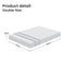 20cm Double Reversible Gel Memory Foam Mattress  Medium Soft & Firm